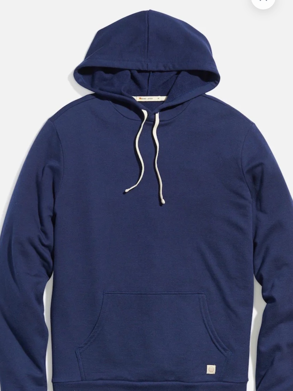 New NWOT Marine Layer Sunset Classic Navy Hooded Sweatshirt - Men's Sz XL